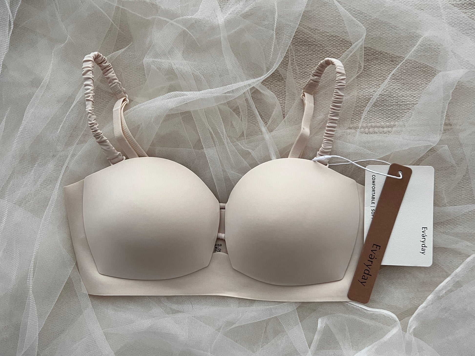 Smart and Sexy Smooth Multiway Add-1-Size Bra (SA901) 34A/White at   Women's Clothing store