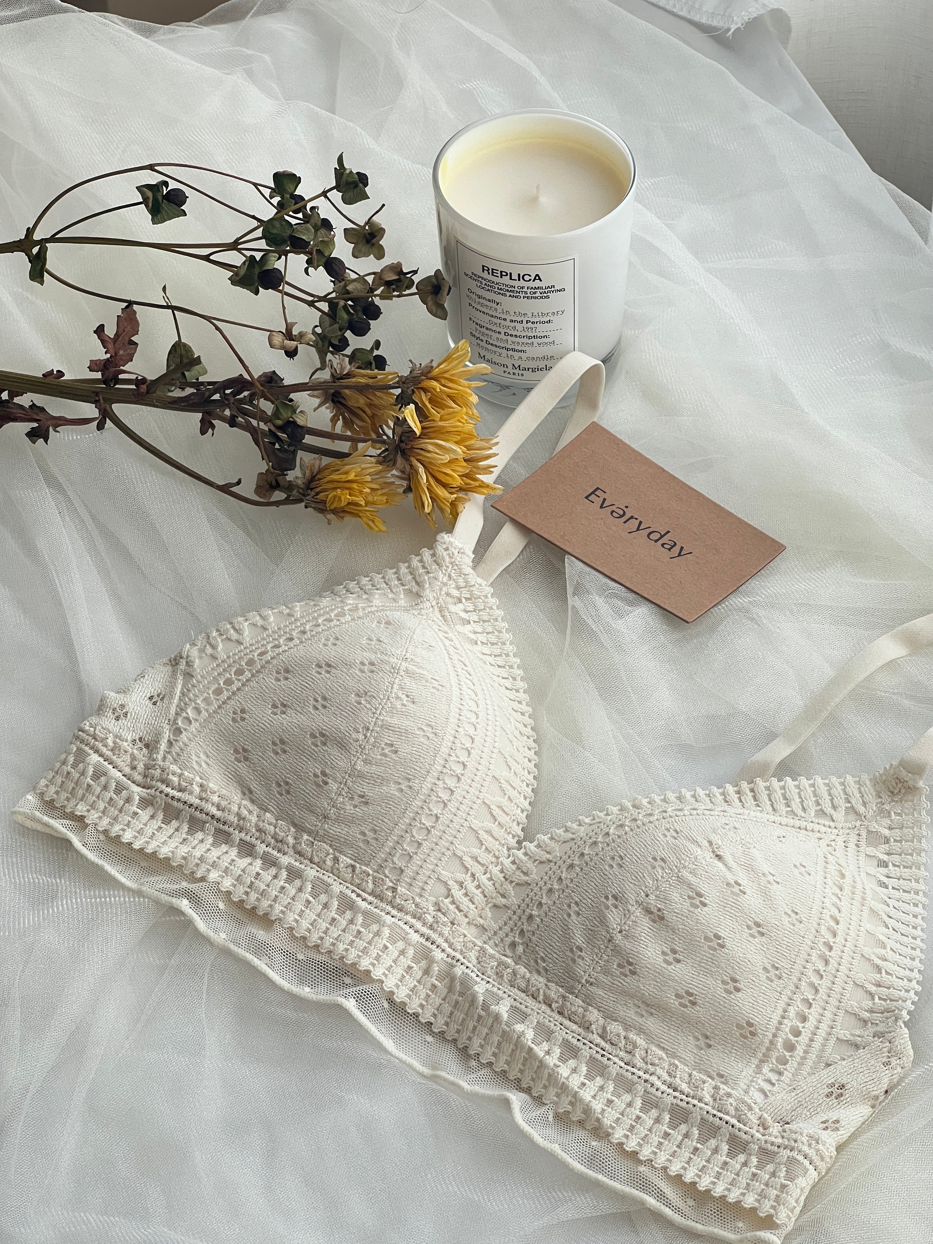 Lace hotsell bralette h&m